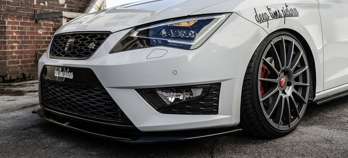 Seat Leon 5F with ap coilover suspension