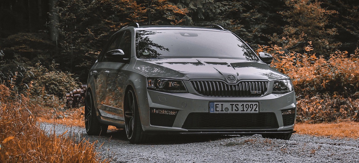 Skoda Octavia with great lowering